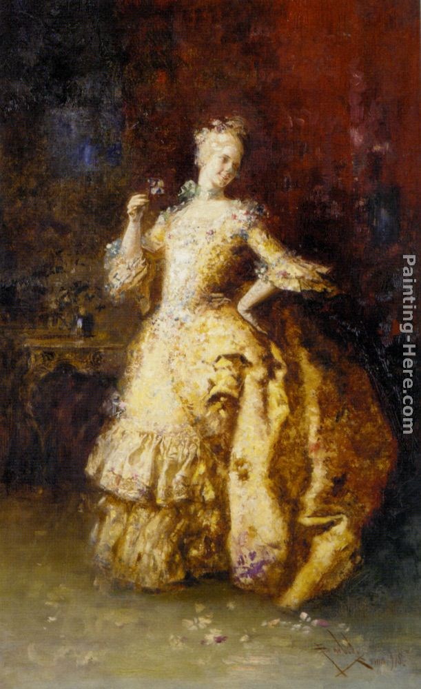 Salvador Sanchez Barbudo An Elegant Couple